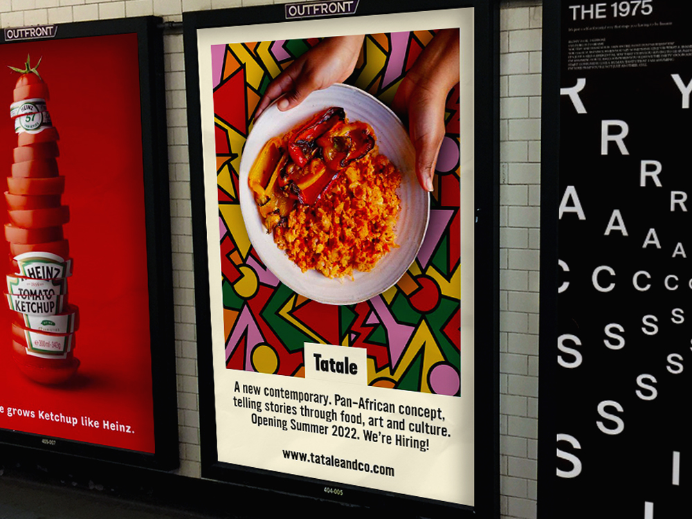 tatale, african, food, culture, branding, logo design, identity, supper club, london, ghana